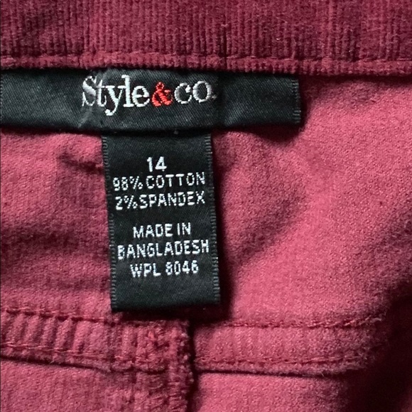 Style & Co straight leg pants - Picture 5 of 7